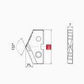 SP-*-50SC Carbide Insert Of Spade Drill (Inch) - Big-tools Industrial Supply Tools for Metal Cutting